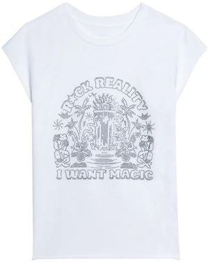 Zadig & Voltaire Cloe Crew-Neck T-Shirt - White