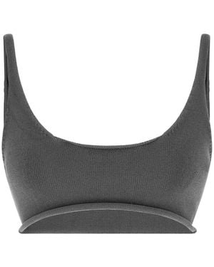 Entire studios Cropped Top - Grijs
