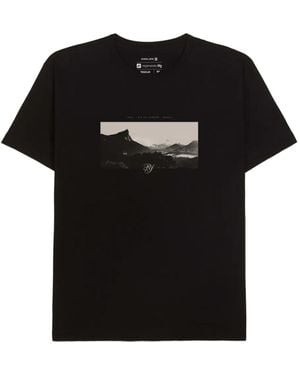 Osklen Rio フォトプリント Tシャツ - ブラック