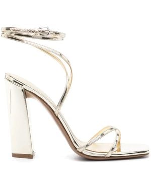 Paris Texas Diana 105Mm Wraparound Sandals - White