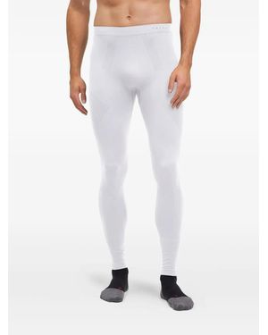 FALKE Leggins de esquí sin costuras - Blanco
