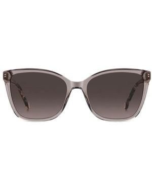 Carolina Herrera Logo-Detail Sunglasses - Grey