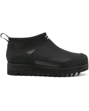 Comme des Garçons Panelled Boots - Black