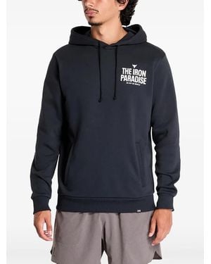 Under Armour Felpa Con Cappuccio - Blu