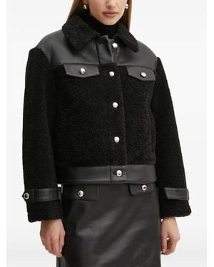 Morgan Paneled Jacket - Black