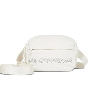 Supreme Mini Denim Messenger Bag - White