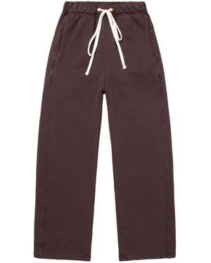 Les Tien Drawstring Track Trousers - Purple
