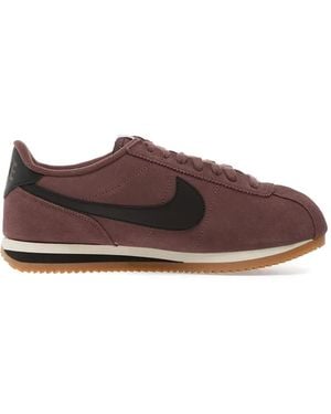 Nike Cortez Lace-Up Trainers - Brown