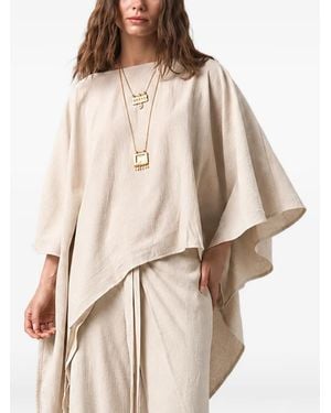 INMACULADA Nomada Asymmetric Blouse - Natural