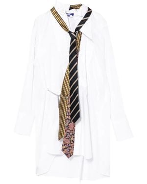 Junya Watanabe Paisley-Print Shirt - White