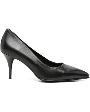 SERGIO MORETTI FIRENZE Pointed-Toe Court Shoes - Black