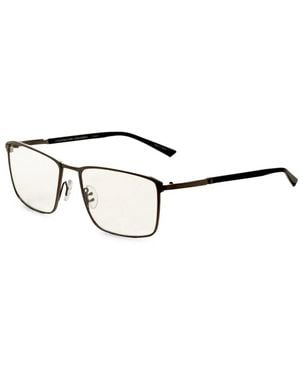 Porsche Design Rectangle-Frame Glasses - White