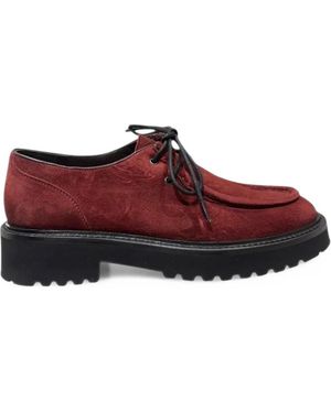 Calce Derby-Schuhe Mit Dicker Sohle - Rot