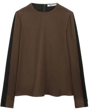 Ports 1961 ロングスリーブ トップ - ブラウン