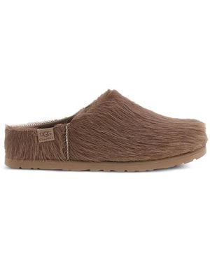 UGG Otzo Calf-Hair Mules - Brown
