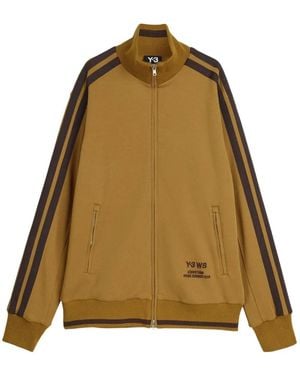 Y-3 X Wales Bonner And Yohji Yamamoto Side-Stripe Track Jacket - Neutre