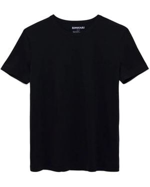 Jonathan Simkhai Crew-Neck T-Shirt - Black
