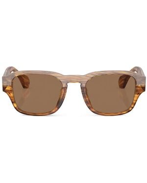 Alain Mikli Square-Frame Sunglasses - Brown