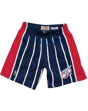 Mitchell & Ness Houston Rockets 1996-97 Road Swingman Shorts - White