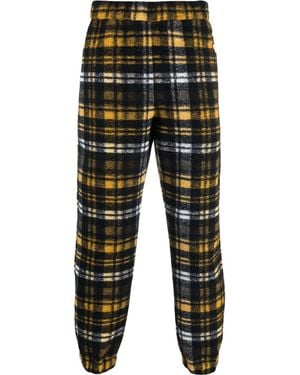 Opening Ceremony Check-Print Woven Sweatpants - Black