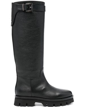 Peserico Leather Boots - Black