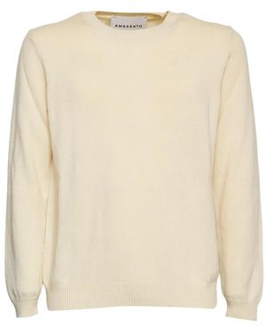 Amaranto Crewneck Jumper - Natural