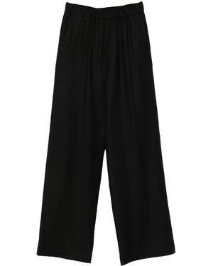 Barena Elastic-Waist Pants - Black