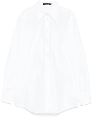 Dolce & Gabbana ポプリン シャツ - ホワイト