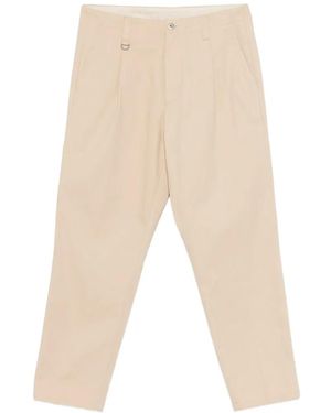 Paolo Pecora Pleated Trousers - White