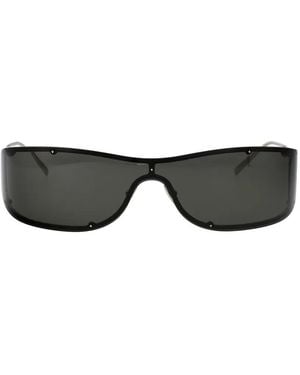 Saint Laurent Sl 807 Rectangle-Frame Sunglasses - Black