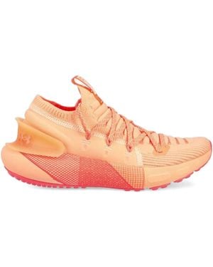Under Armour Sport-Sneakers Mit Strickdetail - Orange