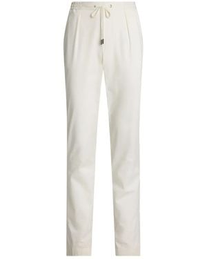 Ralph Lauren Pantalones plisados con cordones - Blanco