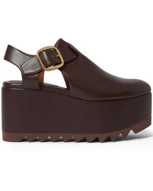 Stella McCartney Elyse Alter Mat Sandals - Brown
