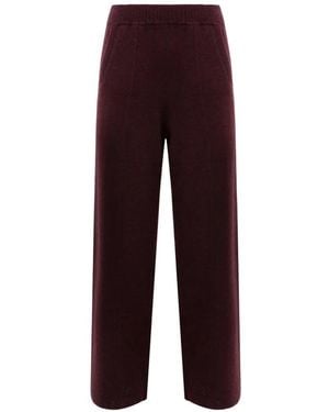 Laneus Pantalon En Maille - Purple