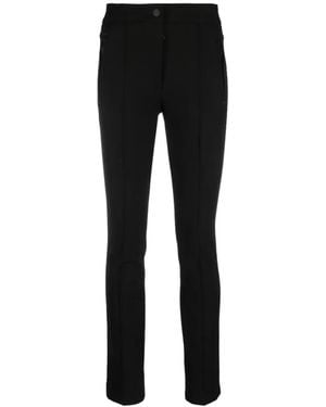 Moncler Logo-Patch Pants - Black