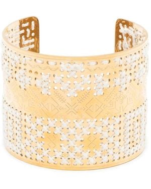 L'EIGHT STUDIO Geometric Cuff Bracelet - Natural
