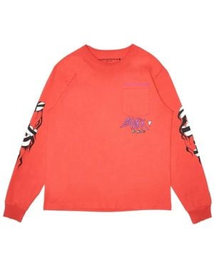 Chrome Hearts Matty Boy Sadistic Long-Sleeve T-Shirt - Red