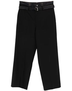 Sacai Belt Trousers - Black