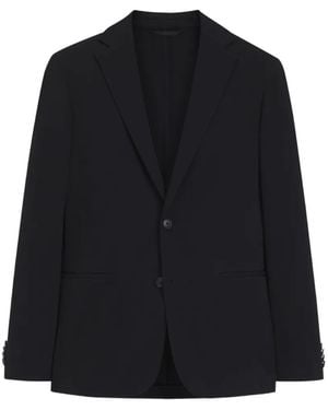 BOSS Notched-Lapel Blazer - Black