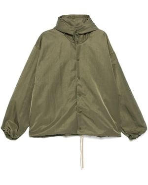 Fear Of God Logo-Lettering Jacket - Green