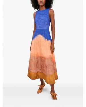 Ulla Johnson Sleeveless Midi Dress - Orange