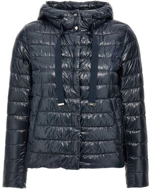 Herno Nylon Short Down Jacket - Black