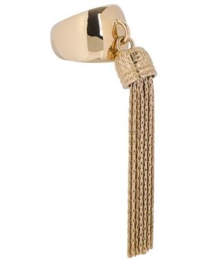 Balmain Brass Tassel Ring - Metallic