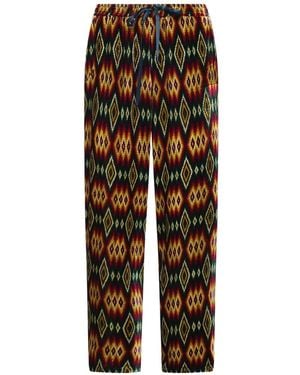 Pierre Louis Mascia Kanada Straight-Leg Trousers - Black