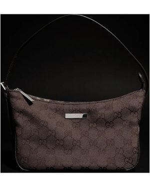 Gucci Gg Lady Lunetta Schultertasche - Schwarz