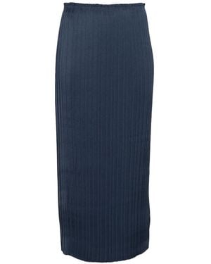 Vince Pleated Skirt - Blue