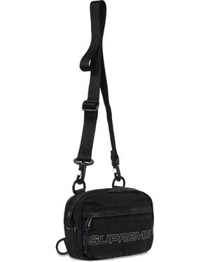 Supreme Borsa A Tracolla Denim Mini - Nero