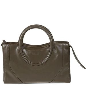STAUD Mini Maude Tote Bag - Brown