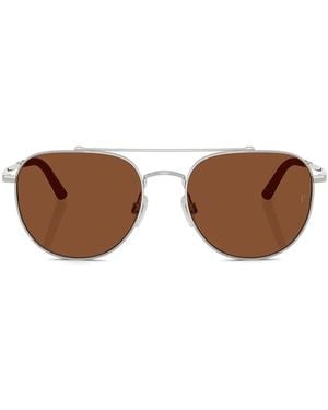 Oliver Peoples R-10 Sunglasses - Brown