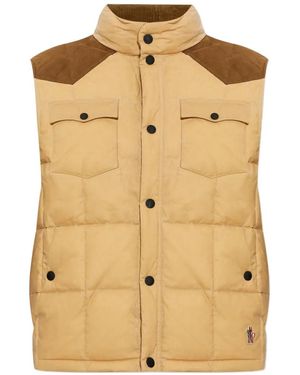 Moncler Après-Ski Padded Gilet - Natural
